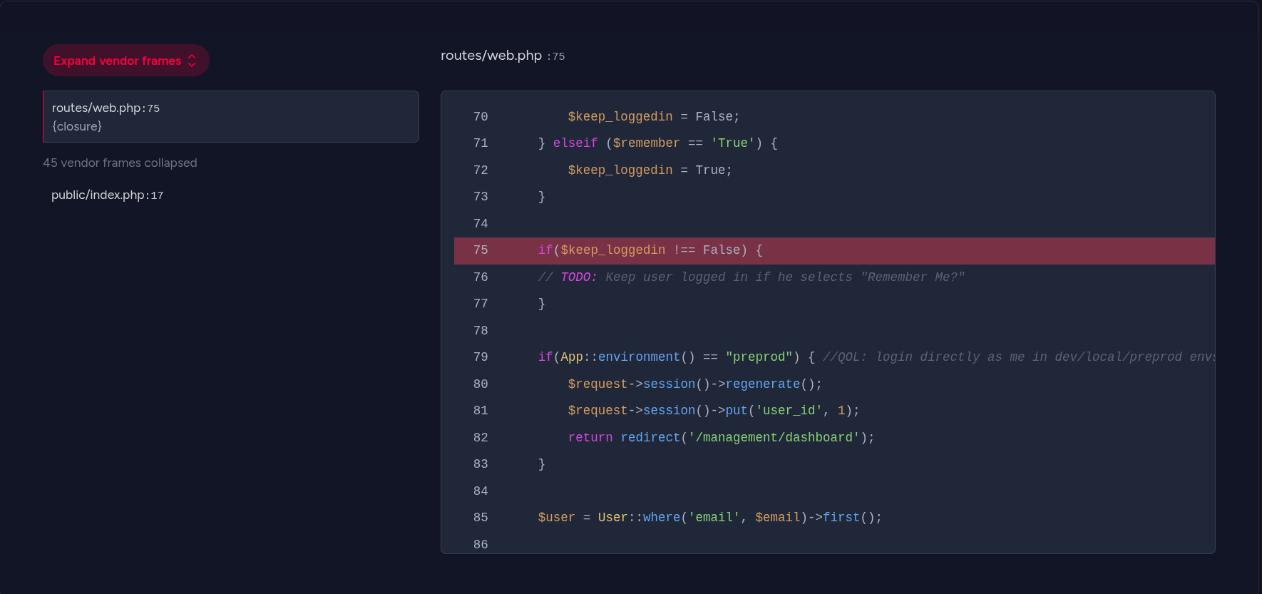 Source code leak screenshot 2